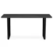 Masă de dining 160×80 cm, culoare Stejar Gri, HT-R5216 Grey