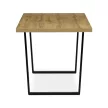 Masă de dining 160×80 cm, culoare Stejar, HT-R5216 Oak