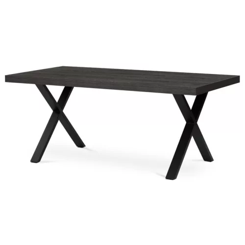 Masă de dining 180×90 cm, laminat, stejar gri, HT-R5316 GREY