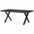 Masă de dining 180×90 cm, laminat, stejar gri, HT-R5316 GREY
