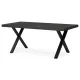 Masă de dining 180×90 cm, laminat, stejar gri, HT-R5316 GREY
