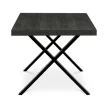 Masă de dining 180×90 cm, laminat, stejar gri, HT-R5316 GREY