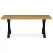 Masă de sufragerie laminată stejar 180×90 cm. HT-R5316 OAK