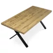 Masă de sufragerie laminată stejar 180×90 cm. HT-R5316 OAK