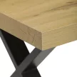 Masă de sufragerie laminată stejar 180×90 cm. HT-R5316 OAK