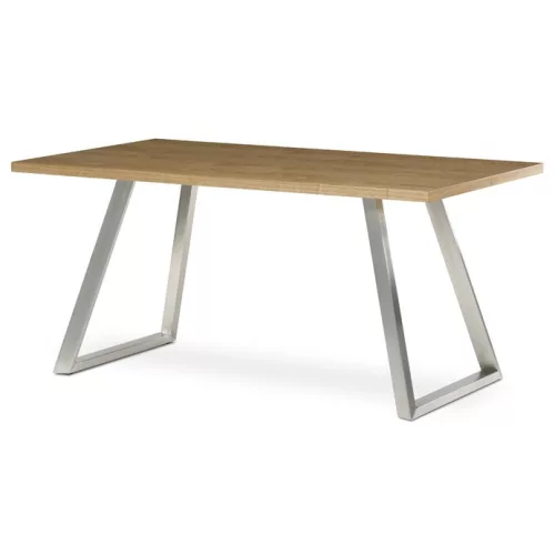 Masă de dining 160×90 cm, furnir de stejar. HT-W1515 OAK