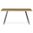 Masă de dining 160×90 cm, furnir de stejar. HT-W1515 OAK