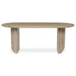 Masă de dining 200×100 cm, MDF, Stejar San Remo. HT-W1578 SRE