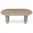 Masă de dining 200×100 cm, MDF, Stejar San Remo. HT-W1578 SRE