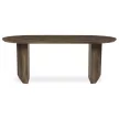 Masa de dining din MDF nuc, 200×100 cm. HT-W1578 WAL