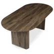 Masa de dining din MDF nuc, 200×100 cm. HT-W1578 WAL