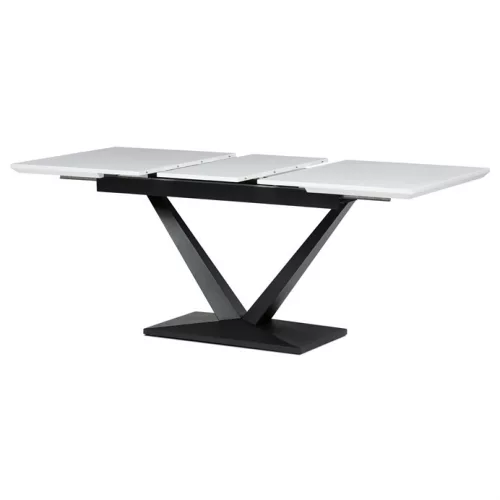 Masa extensibilă 140–180×85 cm, MDF, alb. HT-W1630 WT