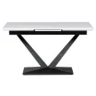 Masa extensibilă 140–180×85 cm, MDF, alb. HT-W1630 WT