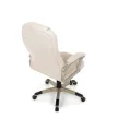 Scaun de birou executiv bej cu mecanism de balans. KA-C713 CRM2
