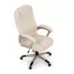 Scaun de birou executiv bej cu mecanism de balans. KA-C713 CRM2
