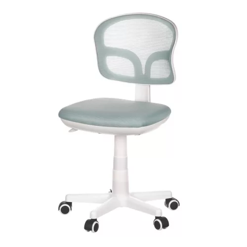 Scaun rotativ pentru copii, plasă albastră. KA-C801 BLUE