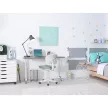 Scaun rotativ pentru copii, plasă albastră. KA-C801 BLUE