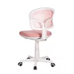 Scaun rotativ pentru copii, plasă roz, reglabil pe înălțime. KA-C801 PINK