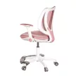 Scaun pentru copii, reglabil pe înălțime, plasă roz, KA-C806 PINK