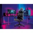 Scaun gaming gri cu mecanism de balans. KA-F05 GREY