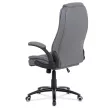 Scaun directorial piele eco gri, cu mecanism de balans. KA-G301 GREY
