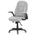 Scaun de birou managerial, material textil argintiu, mecanism sincron. KA-G303 SIL2