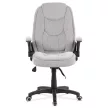 Scaun de birou managerial, material textil argintiu, mecanism sincron. KA-G303 SIL2