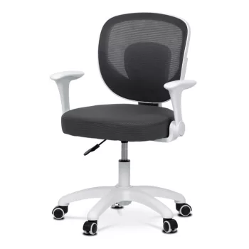   Scaun rotativ pentru copii, plasă gri, reglabil pe înălțime. KA-K1062 GREY