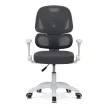 Scaun rotativ pentru copii, plasă gri, reglabil pe înălțime. KA-K1063 GREY
