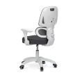 Scaun rotativ pentru copii, plasă gri, reglabil pe înălțime. KA-K1063 GREY