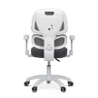 Scaun rotativ pentru copii, plasă gri, reglabil pe înălțime. KA-K1063 GREY