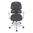 Scaun rotativ pentru copii, plasă gri, reglabil pe înălțime. KA-K1063 GREY