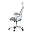 Scaun de birou cu mecanism balans, tapițerie gri. KA-K2031 GREY