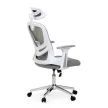 Scaun de birou cu mecanism balans, tapițerie gri. KA-K2031 GREY