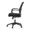 Scaun de birou cu plasă neagră, mecanism balans. KA-S3015 BK