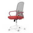 Scaun rotativ cu material textil roșu. KA-S425 RED