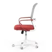 Scaun rotativ cu material textil roșu. KA-S425 RED