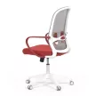 Scaun rotativ cu material textil roșu. KA-S425 RED