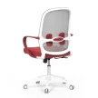 Scaun rotativ cu material textil roșu. KA-S425 RED