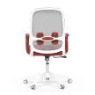 Scaun rotativ cu material textil roșu. KA-S425 RED
