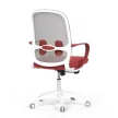 Scaun rotativ cu material textil roșu. KA-S425 RED