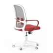 Scaun rotativ cu material textil roșu. KA-S425 RED