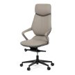 Scaun directorial piele eco gri, cu mecanism de balans. KA-T8426 GREY