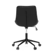 Scaun rotativ cu reglare pe înălțime, tapițerie neagră. KA-V3120 BK3