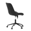 Scaun rotativ cu reglare pe înălțime, tapițerie neagră. KA-V3120 BK3