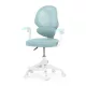 Scaun de birou rotativ Junior cu tapițerie mesh albastră KA-W8008 BLUE