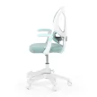Scaun de birou rotativ Junior cu tapițerie mesh albastră KA-W8008 BLUE