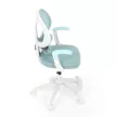 Scaun de birou rotativ Junior cu tapițerie mesh albastră KA-W8008 BLUE