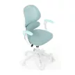 Scaun de birou rotativ Junior cu tapițerie mesh albastră KA-W8008 BLUE