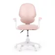 Scaun de birou rotativ Junior cu tapițerie mesh roz KA-W8008 BLUE